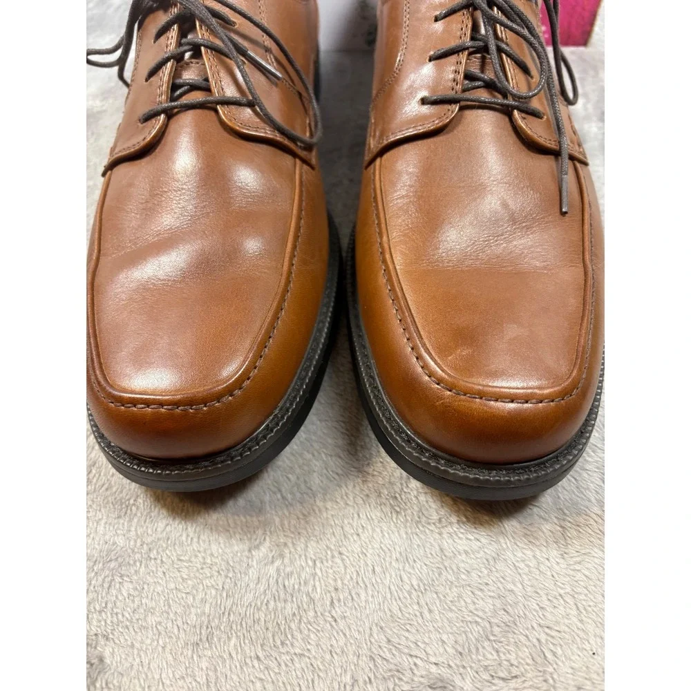 Johnston & Murphy XC4 Waterproof Tan Leather Derby Shoes‎ 20-8986 Mens 12M